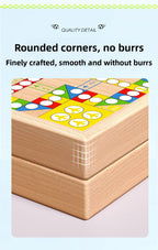 Two-Player Battle Bounce Chess Flying Chess Multi-Functional Desktop Game Children's Parent-Child Interactive Educational Board Game Toy