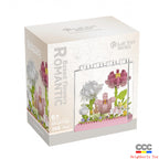 Cross-Border Building Blocks Eternal Flower Transparent Building Blocks Display Cover Home Decoration Desktop Trendy Assembly Toys Gift Wholesale