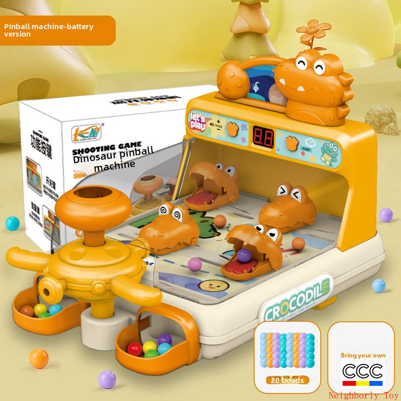 Marbles Shooting Game Machine Breakthrough Shooting Score Shooting Early Education Educational Children's Toys 4-6 Years Old Parent-Child Interaction