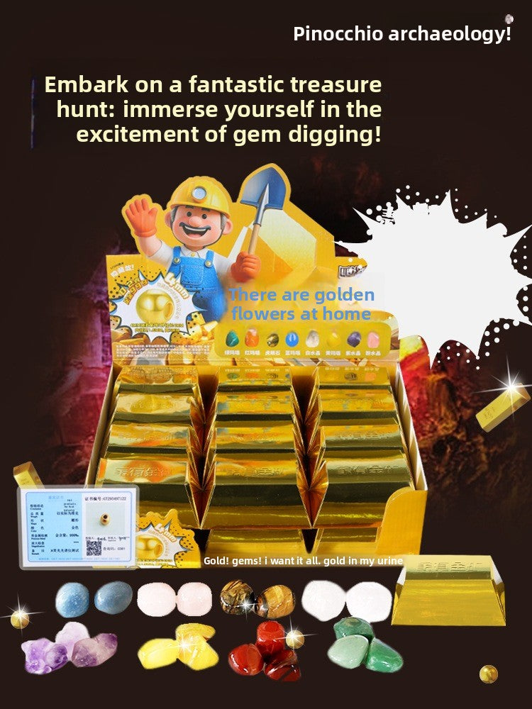 Mermaid Tail Planet Wand Archaeological Dig Blind Box - Girls DIY Space Craft Kids Toy