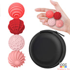 New Product Fidget Toys Sensory Magnetic Ball Stress Relief Toy Soft Silicone Texture Anxiety Ball