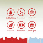 Compatible with LEGO Christmas Mechanism Box Santa Claus Building Blocks Toy Educational Assembly Gift for Men and Women Wholesale Dropshipping