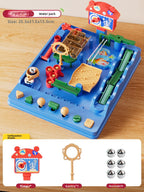 Beibei Jungle Adventure Rolling Ball Track Multi-Functional Maze Game Children's Educational Focus Training Toy