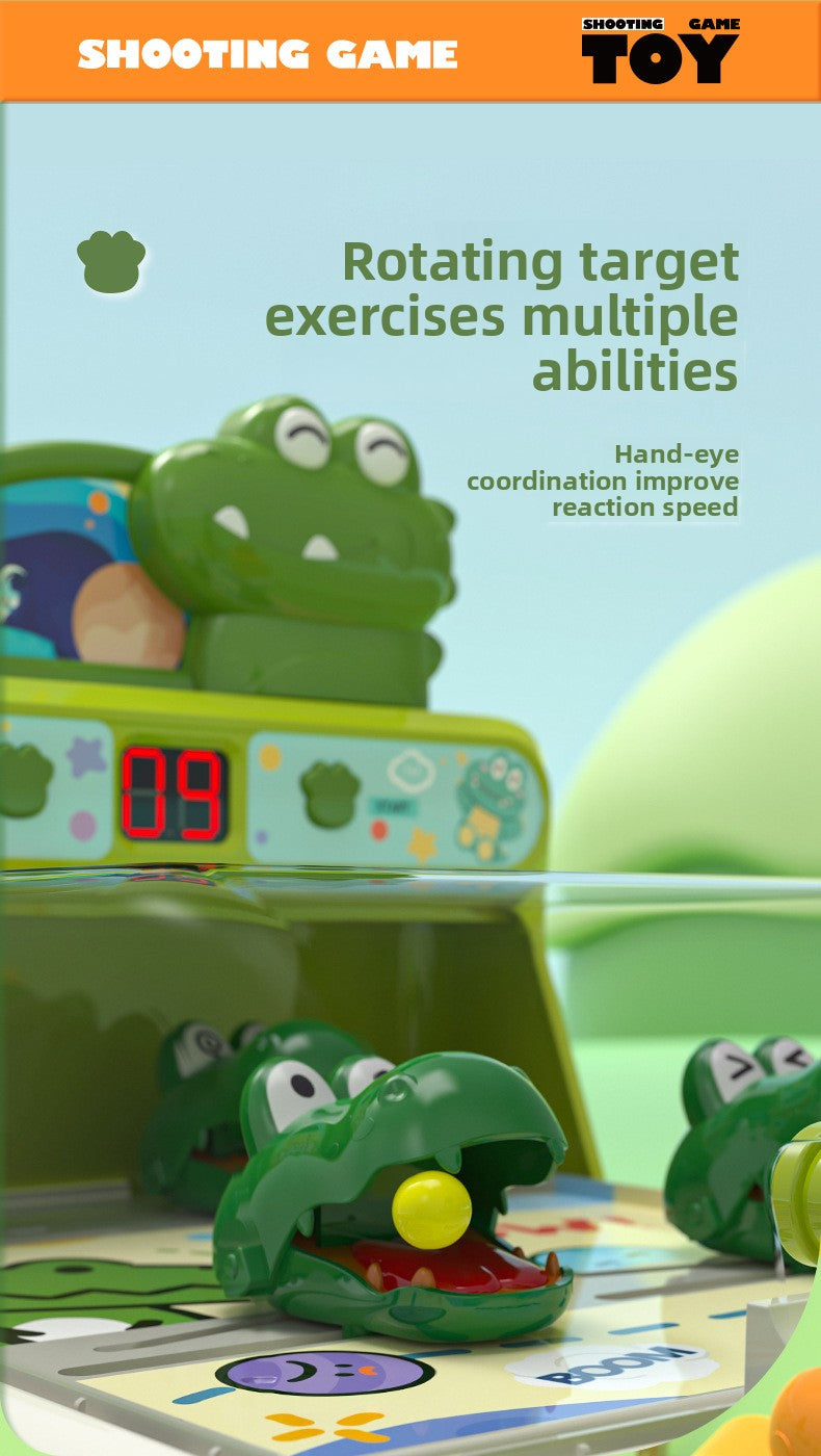 Marbles Shooting Game Machine Breakthrough Shooting Score Shooting Early Education Educational Children's Toys 4-6 Years Old Parent-Child Interaction