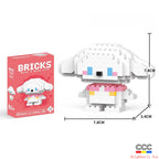 Compatible with LEGO Micro Particles Cartoon Doll Building Blocks Star Dew Puzzle Assembly Toys Cross-Border Stall Wholesale Gifts