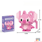 Compatible with LEGO Micro Particles Cartoon Doll Building Blocks Star Dew Puzzle Assembly Toys Cross-Border Stall Wholesale Gifts
