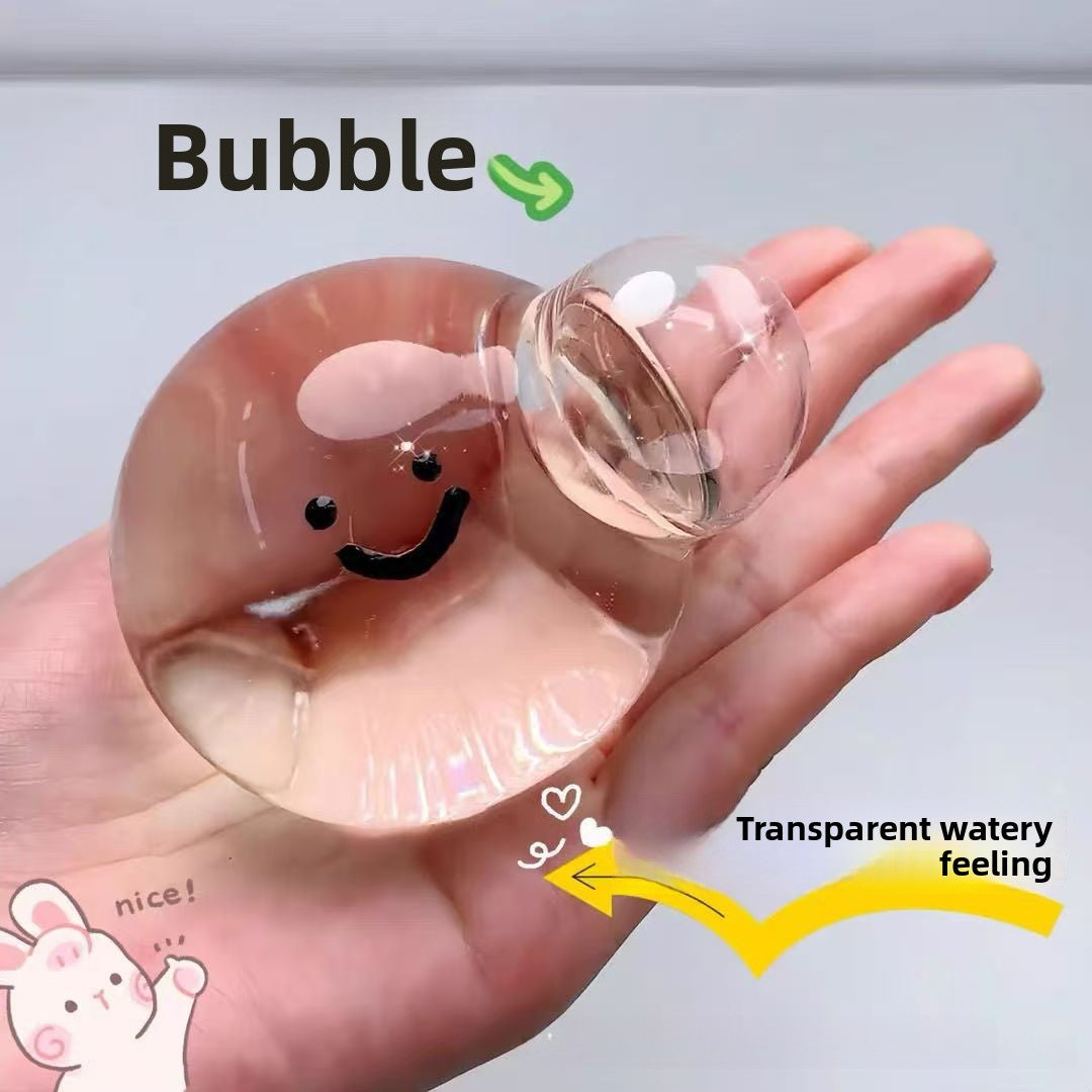 Crystal Ball DIY Bubble Making Squeeze Toy TikTok Same Style Stress Relief Vent Toy Slow Rebound Squeeze Fun