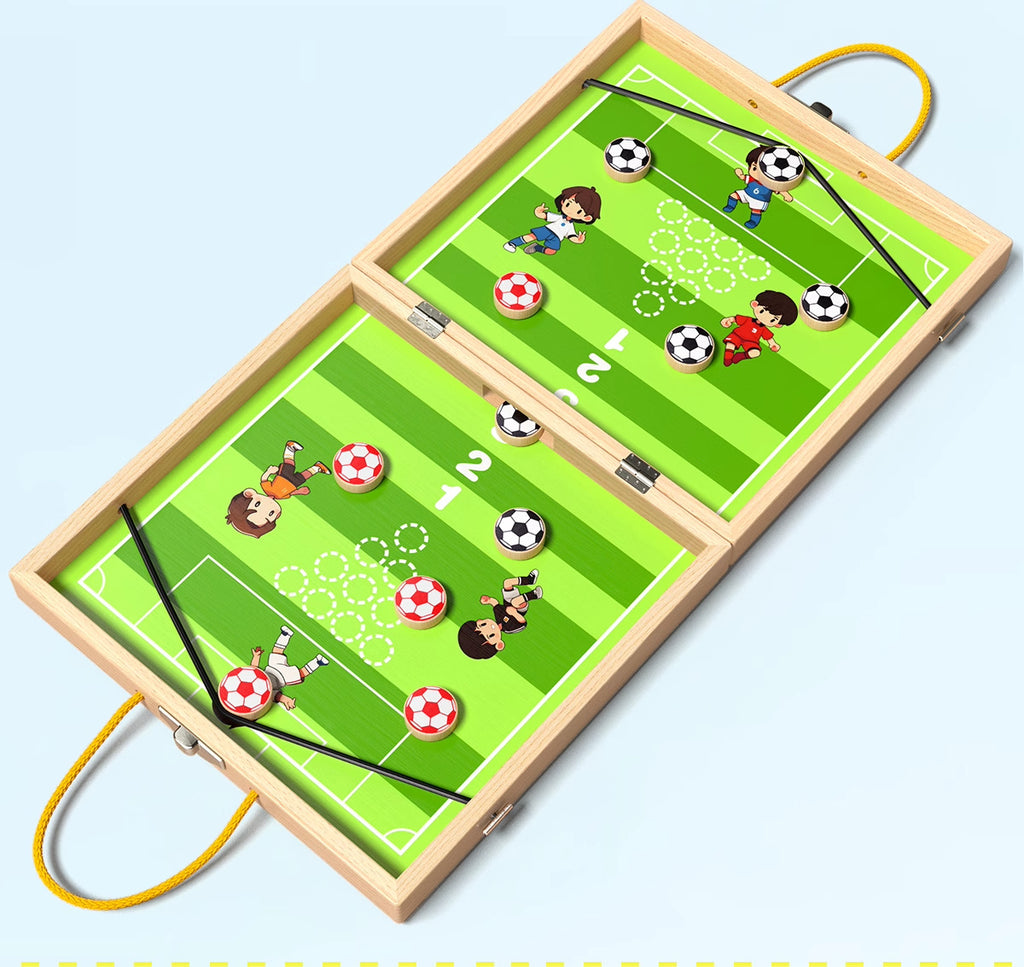 Two-Player Battle Bounce Chess Flying Chess Multi-Functional Desktop Game Children's Parent-Child Interactive Educational Board Game Toy