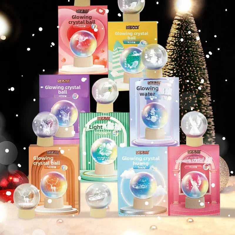 Dream Glow Crystal Archaeological Dig Blind Box - Girls DIY Treasure Hunt Toy