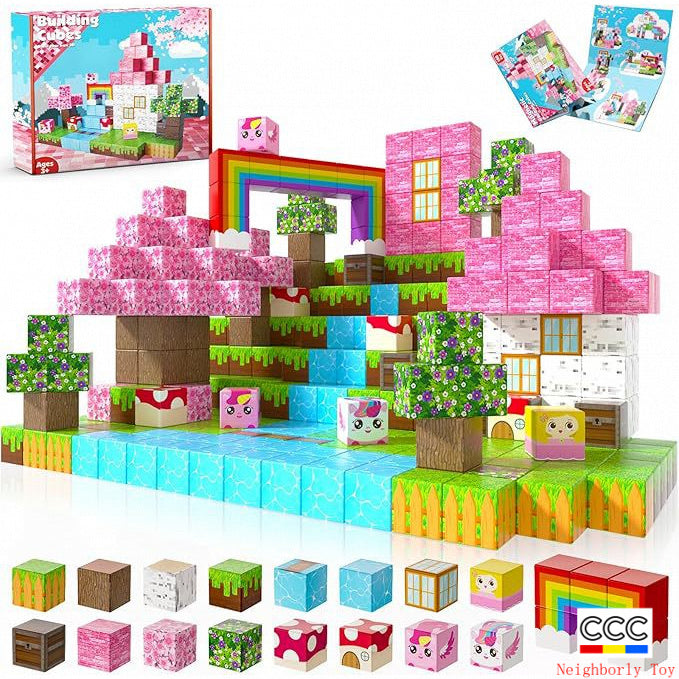 Magnetic Cubes Obsidian Phantom Gate Magnetic Blocks Magnetic Pieces Children DIY