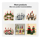 Cross-Border Christmas Santa Claus Figurine Christmas Decorations Christmas Doll Figurine Small Gift