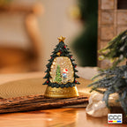 Christmas Decoration Wind Lamp Crystal Lamp Santa Claus Christmas Party Decoration Christmas Ornaments Christmas Gifts