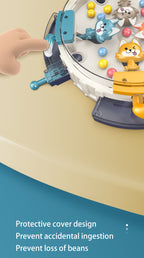 Greedy Hungry Wolf Pac-Man Game Console Children's Educational Competitive Parent-Child Leisure Multiplayer Battle Board Game Toy Cross-Border