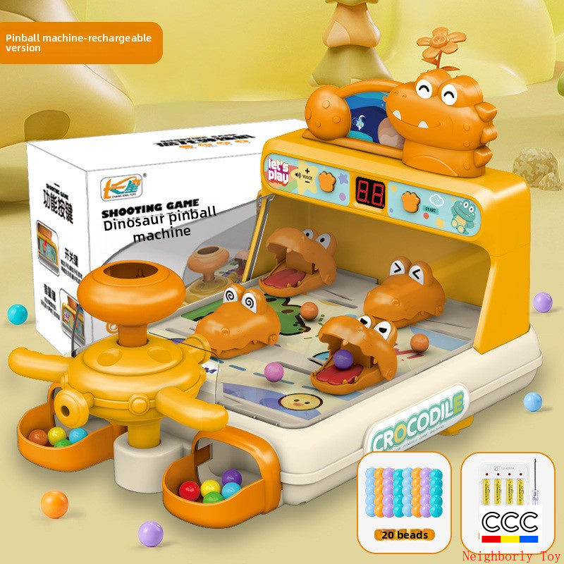 Marbles Shooting Game Machine Breakthrough Shooting Score Shooting Early Education Educational Children's Toys 4-6 Years Old Parent-Child Interaction