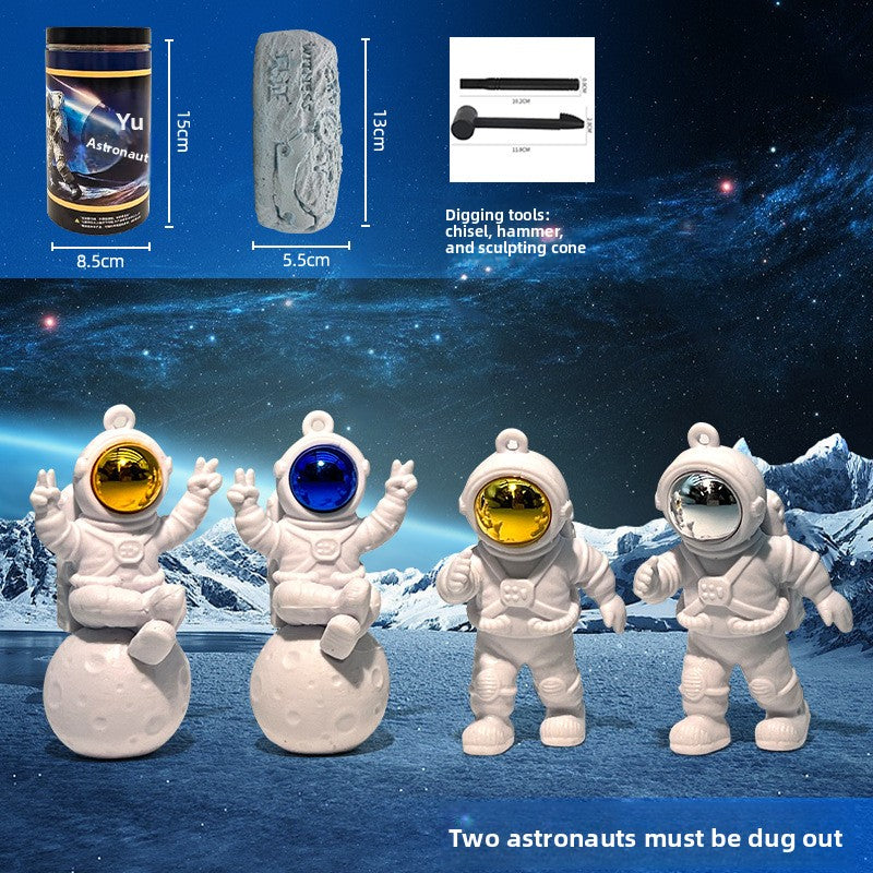 Egg Rush DIY Archaeological Dig Blind Box for Kids - Fun Treasure Hunting Model Toy