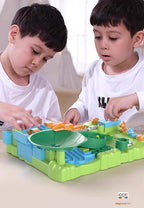 Beibei Jungle Adventure Rolling Ball Track Multi-Functional Maze Game Children's Educational Focus Training Toy