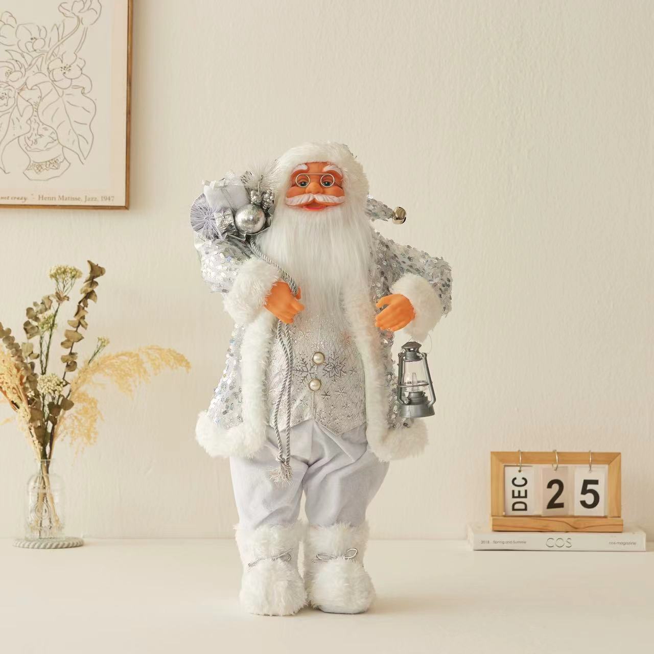 Cross-Border Christmas Santa Claus Figurine Christmas Decorations Christmas Doll Figurine Small Gift