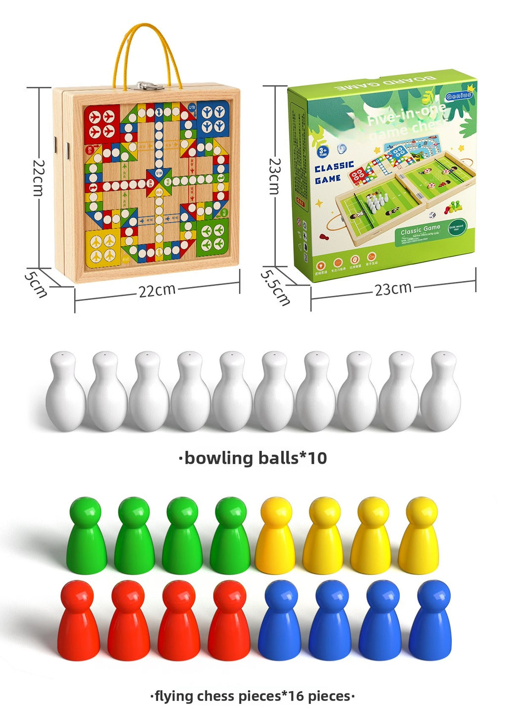 Two-Player Battle Bounce Chess Flying Chess Multi-Functional Desktop Game Children's Parent-Child Interactive Educational Board Game Toy