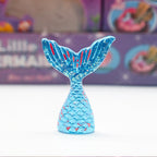 New Mermaid Tail Archaeological Dig Blind Box - Kids DIY Mini Colorful Dinosaur Gem Treasure Hunt Toy