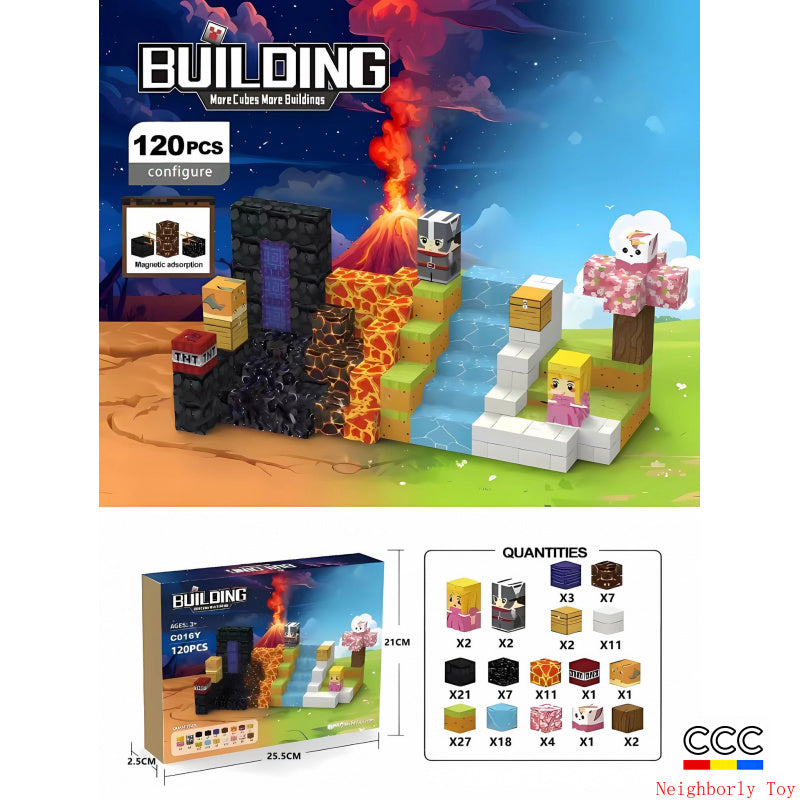 Magnetic Cubes Obsidian Phantom Gate Magnetic Blocks Magnetic Pieces Children DIY