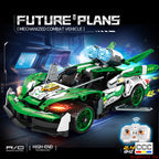 Mingdi 2.4G Remote Control Building Blocks 99A Tank Military Model Compatible with Lego Assembly Children's Toys Student Gift