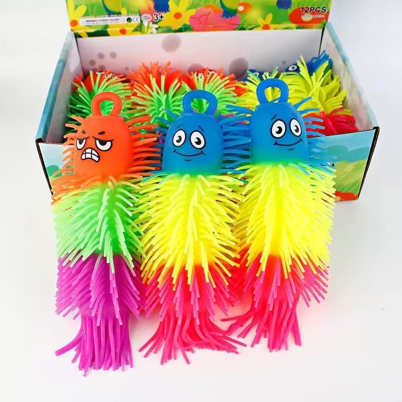 Creative Stress Relief Squeeze Toy Hot Fluffy Ball Soft TPR Big Mouth Vent Ball EDC Stress Relief Toy