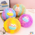Creative Stress Relief Squeeze Toy Hot Fluffy Ball Soft TPR Big Mouth Vent Ball EDC Stress Relief Toy