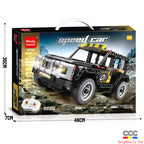 Mingdi 2.4G Remote Control Building Blocks 99A Tank Military Model Compatible with Lego Assembly Children's Toys Student Gift