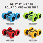 Cross-Border Double-Sided Stunt Car High-Speed 360-Degree Rotating Tumbling Car with Lights Children's Remote Control Car Toy Manufacturer