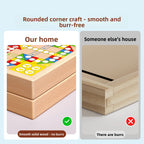 Two-Player Battle Bounce Chess Flying Chess Multi-Functional Desktop Game Children's Parent-Child Interactive Educational Board Game Toy