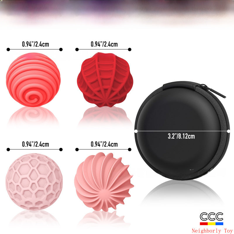 New Product Fidget Toys Sensory Magnetic Ball Stress Relief Toy Soft Silicone Texture Anxiety Ball