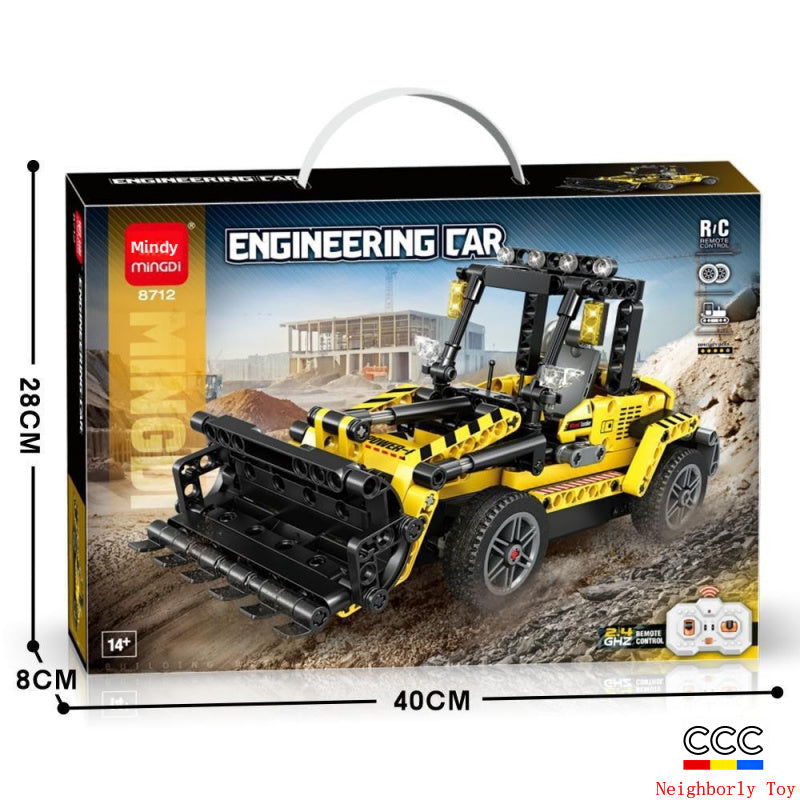 Mingdi 2.4G Remote Control Building Blocks 99A Tank Military Model Compatible with Lego Assembly Children's Toys Student Gift