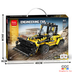 Mingdi 2.4G Remote Control Building Blocks 99A Tank Military Model Compatible with Lego Assembly Children's Toys Student Gift