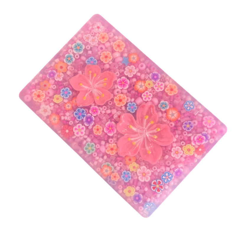 Rectangular Peeling Toy Silk Thread Fidget Toys Silicone Toy Sensory Stress Relief Toy