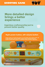 Marbles Shooting Game Machine Breakthrough Shooting Score Shooting Early Education Educational Children's Toys 4-6 Years Old Parent-Child Interaction