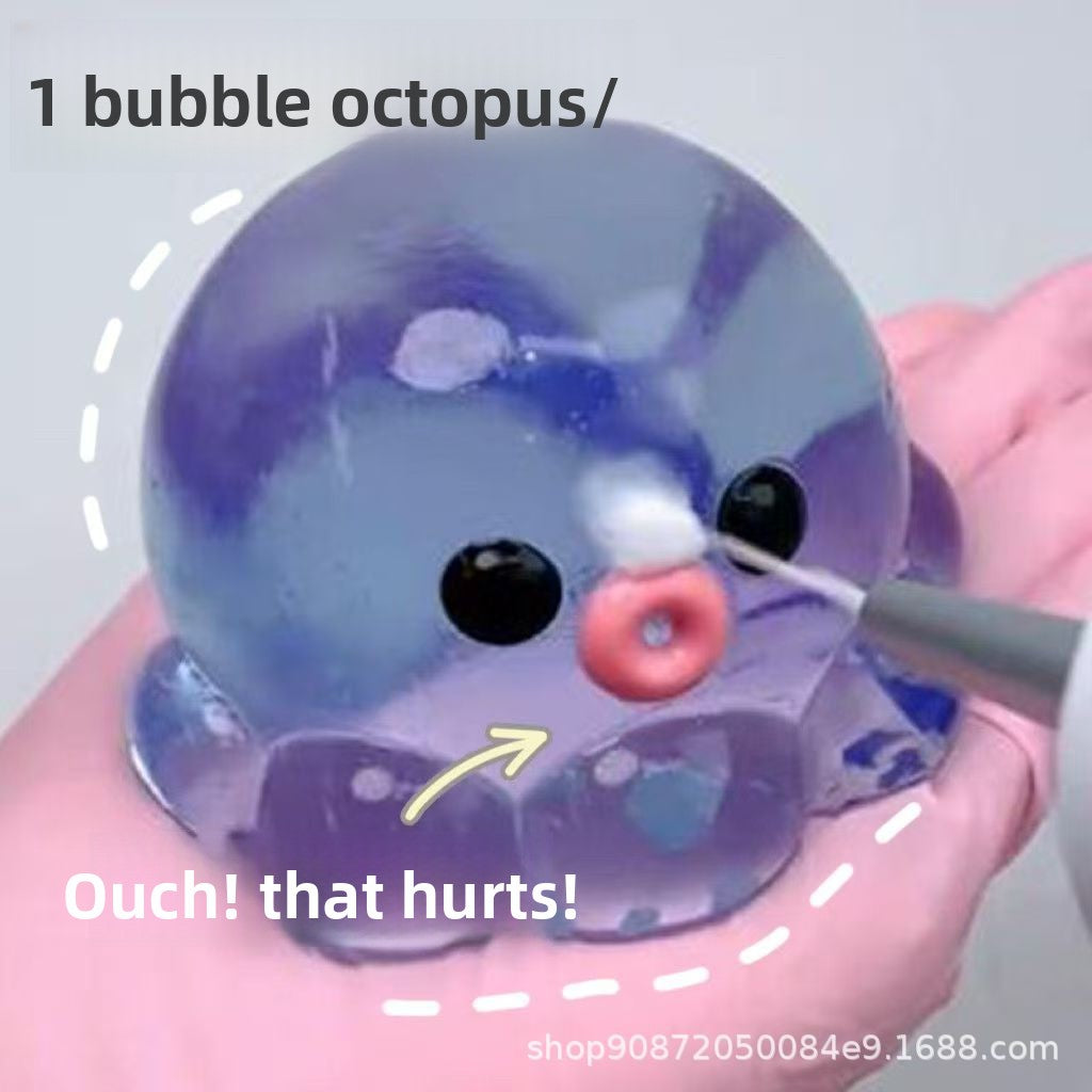 Crystal Ball DIY Bubble Making Squeeze Toy TikTok Same Style Stress Relief Vent Toy Slow Rebound Squeeze Fun
