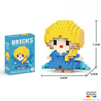 Compatible with LEGO Micro Particles Cartoon Doll Building Blocks Star Dew Puzzle Assembly Toys Cross-Border Stall Wholesale Gifts