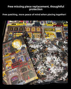 High Quality Galison Christmas Night 500 Piece Winter Lights Puzzle Adult Stress Relief Puzzle Christmas Gift