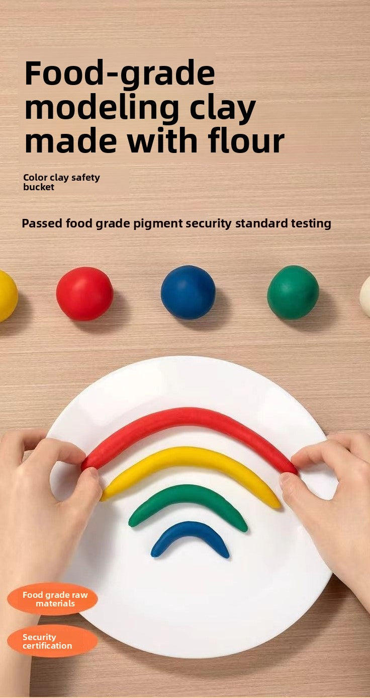 Free Shipping Wheat Flour Clay Children's Noodle Maker Special Clay Safe Kindergarten DIY Set Handmade Toys