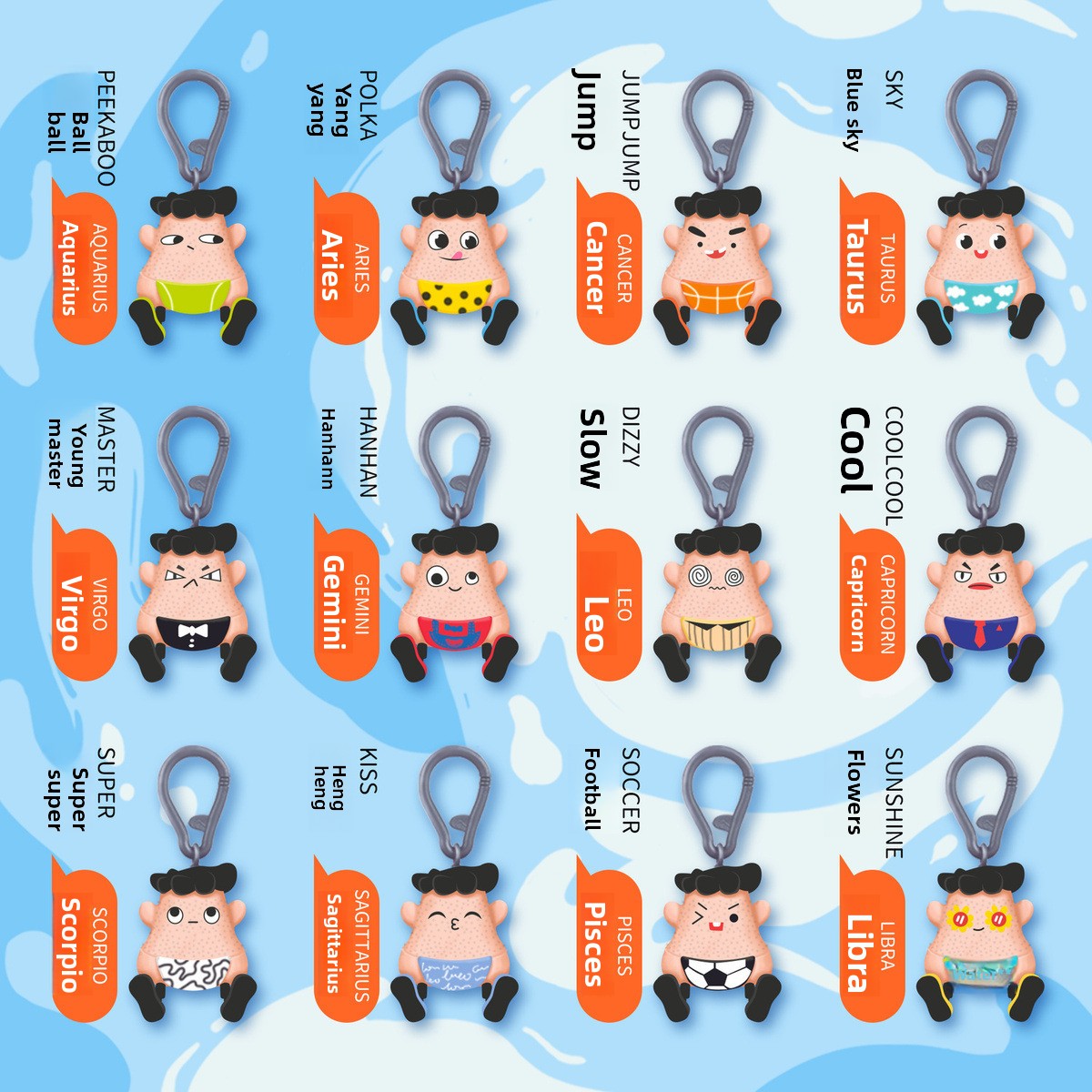 New Style Blackhead Pulling Stress Relief Pressure Reduction Toy Blackhead Pulling Beard Funny Key Chain Pendant Artifact