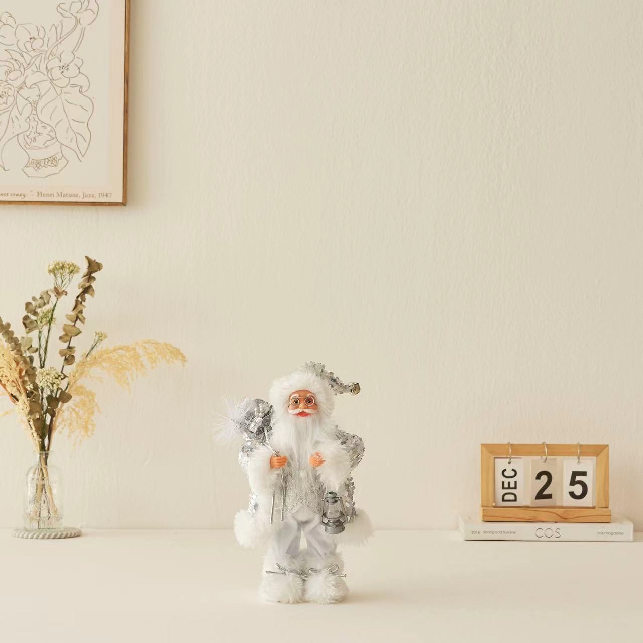 Cross-Border Christmas Santa Claus Figurine Christmas Decorations Christmas Doll Figurine Small Gift