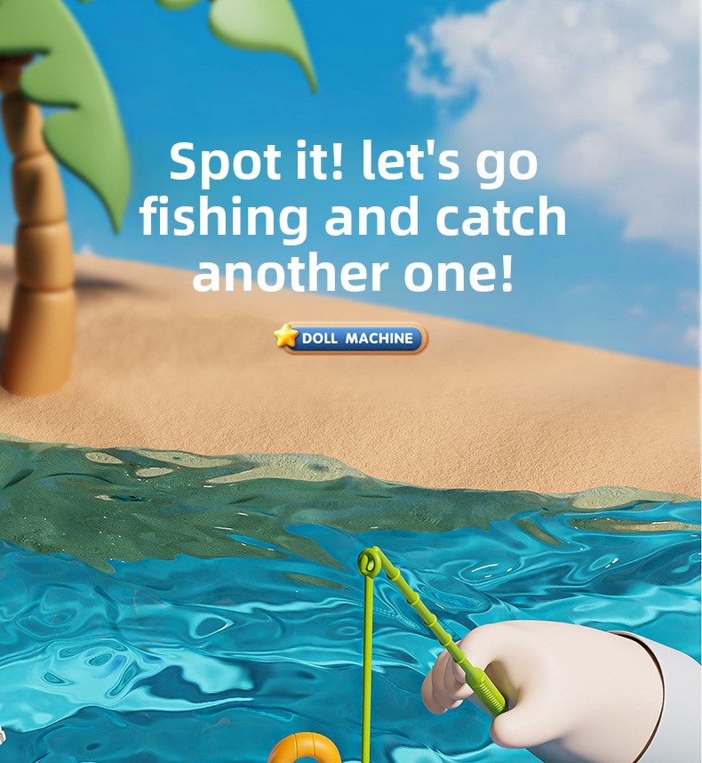 Children's Magnetic Fishing Toy Baby Early Education Educational Boys and Girls Electric Large Rotating Fishing Plate Parent-Child Interaction