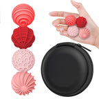 New Product Fidget Toys Sensory Magnetic Ball Stress Relief Toy Soft Silicone Texture Anxiety Ball