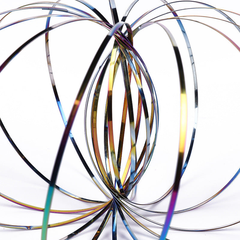 Magic Hand Ring Stress Relief Magic Hand Ring Ring Exercise Trick Toy Stress Relief Hand Ring Magic Fluid Hand Ring