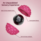 Cross-border new children's sensory toys silicone magnetic ball multi-texture sensory ball puzzle decompression toy spot