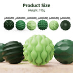 Cross-border new children's sensory toys silicone magnetic ball multi-texture sensory ball puzzle decompression toy spot