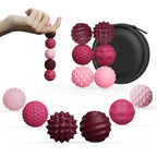 Cross-border new children's sensory toys silicone magnetic ball multi-texture sensory ball puzzle decompression toy spot