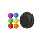 Cross-border new children's sensory toys silicone magnetic ball multi-texture sensory ball puzzle decompression toy spot