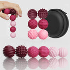 Cross-border new children's sensory toys silicone magnetic ball multi-texture sensory ball puzzle decompression toy spot