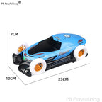 Cool Light Music Universal Four-wheel Car Electric Toys Stunt Transformation Rotating Car Boy's Birthday Gift Funny Toy VG186